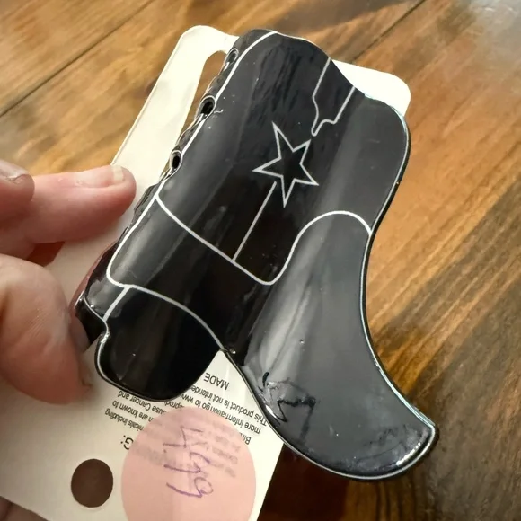 Cowboy 🤠 boot hair claw - Picture 3 of 3